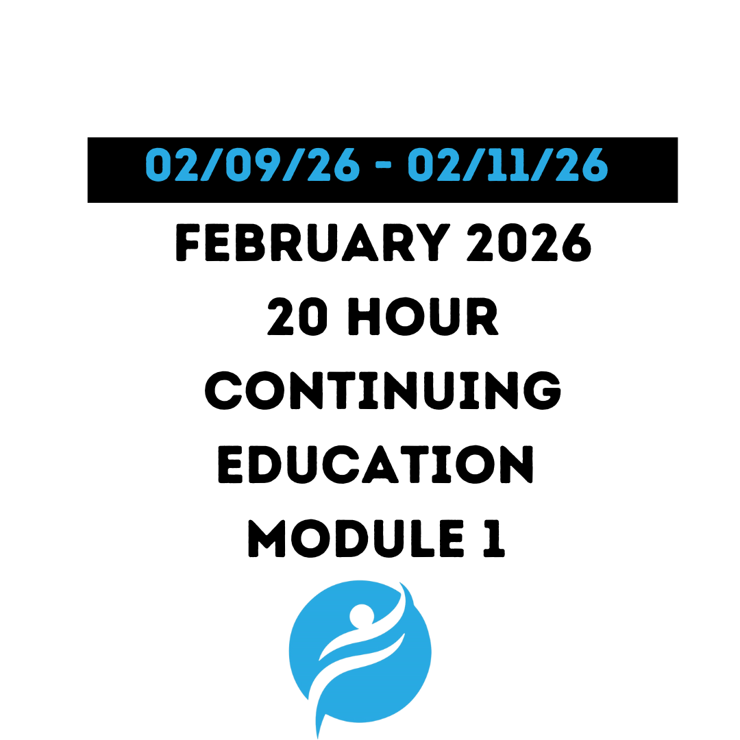 February 2026 | 20 Hour Recertification | 20 Hours (Zoom Video) | Module 1