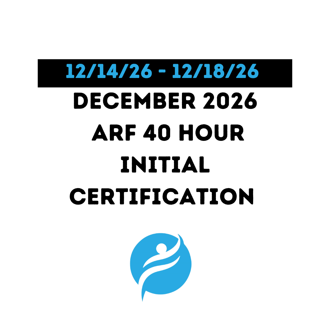 ARF 35 Hour Initial Certification 12/14/26 - 12/18/26 (Zoom Video)