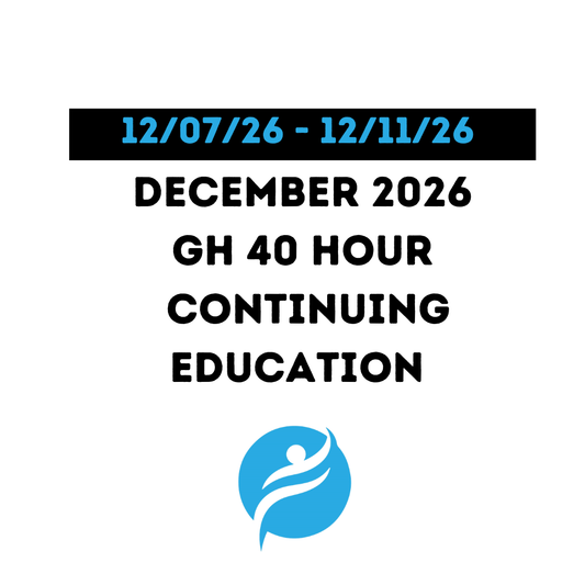 Group Home 40 Hour Initial Certification 12/07/26 - 12/11/26 (Zoom Video)