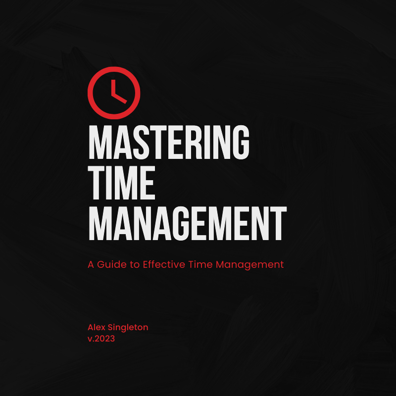 Mastering Time Management (eBook)