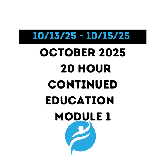October 2025 | 20 Hour Recertification | 20 Hours (Zoom Video) | Module 1