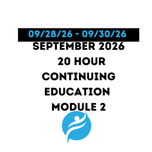 September 2026 | 20 Hour Recertification | 20 Hours (Zoom Video) | Module 2