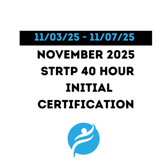 Short Term Residential Therapeutic Program (STRTP) 40 Hour Initial 11/03/25 - 11/07/25 (Zoom Video)