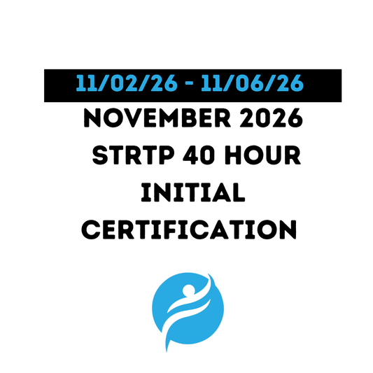Short Term Residential Therapeutic Program (STRTP) 40 Hour Initial 11/02/26 - 11/06/26 (Zoom Video)