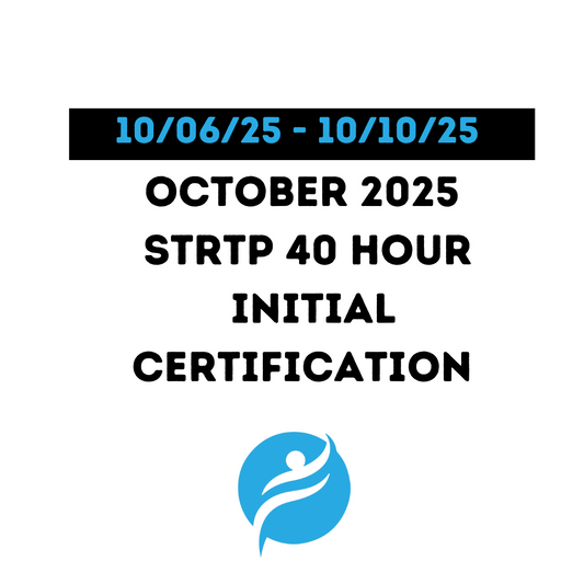 Short Term Residential Therapeutic Program (STRTP) 40 Hour Initial 10/06/25 - 10/10/25 (Zoom Video)